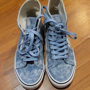 Vans Blue High-Top Sneakers